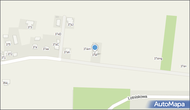 Chorzelów, Chorzelów, 374l, mapa Chorzelów