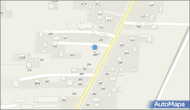 Chorzelów, Chorzelów, 400, mapa Chorzelów