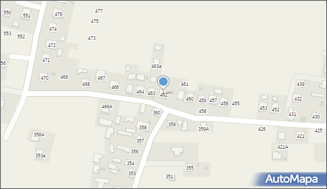 Chorzelów, Chorzelów, 462, mapa Chorzelów