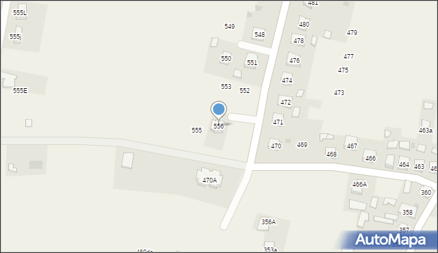 Chorzelów, Chorzelów, 556, mapa Chorzelów