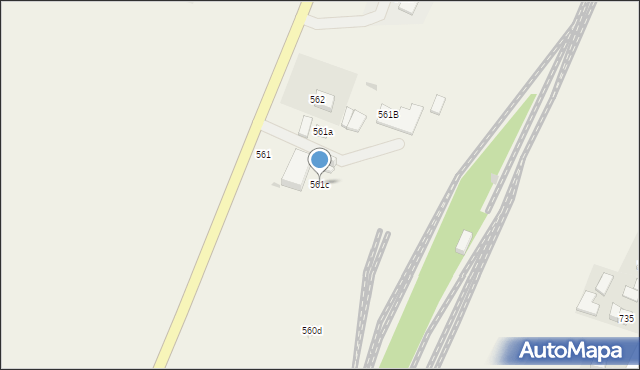 Chorzelów, Chorzelów, 561c, mapa Chorzelów