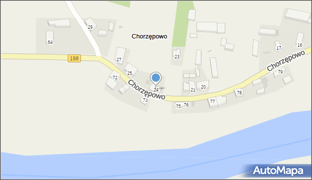 Chorzępowo, Chorzępowo, 24, mapa Chorzępowo