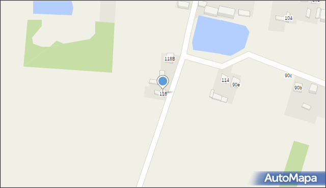 Chorzew, Chorzew, 116, mapa Chorzew