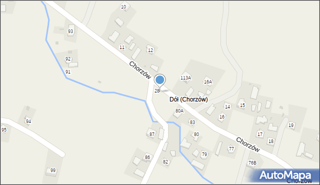 Chorzów, Chorzów, 81, mapa Chorzów