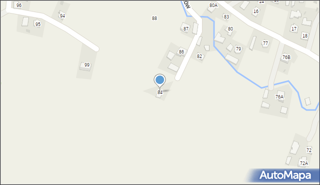 Chorzów, Chorzów, 84, mapa Chorzów