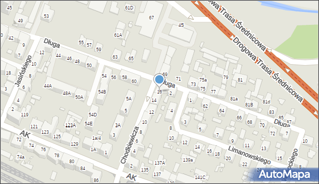 Chorzów, Chodkiewicza Jana Karola, hetm., 16, mapa Chorzów