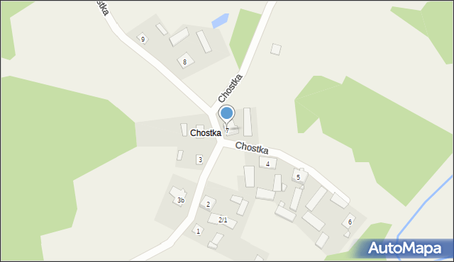 Chostka, Chostka, 7, mapa Chostka
