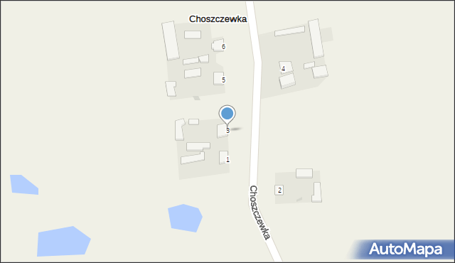 Choszczewka, Choszczewka, 3, mapa Choszczewka