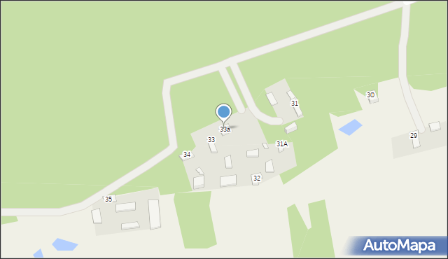 Choszczówka Dębska, Choszczówka Dębska, 33a, mapa Choszczówka Dębska