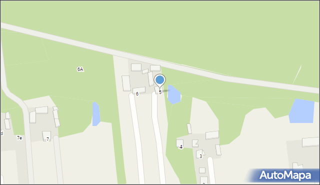 Choszczówka Dębska, Choszczówka Dębska, 5, mapa Choszczówka Dębska