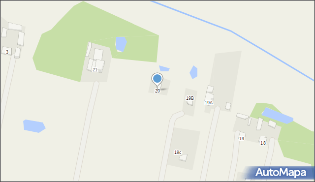 Choszczówka Rudzka, Choszczówka Rudzka, 20, mapa Choszczówka Rudzka