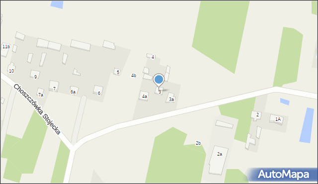 Choszczówka Stojecka, Choszczówka Stojecka, 3, mapa Choszczówka Stojecka