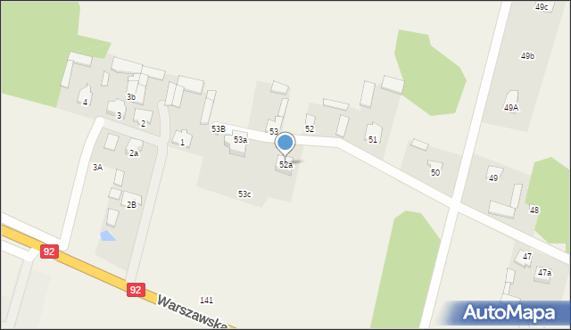 Choszczówka Stojecka, Choszczówka Stojecka, 52a, mapa Choszczówka Stojecka