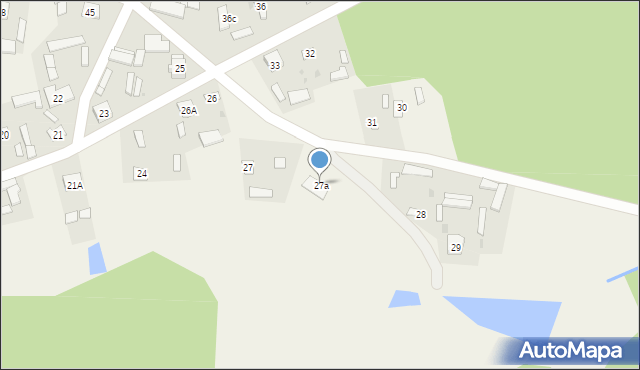 Chotcza-Józefów, Chotcza-Józefów, 27a, mapa Chotcza-Józefów