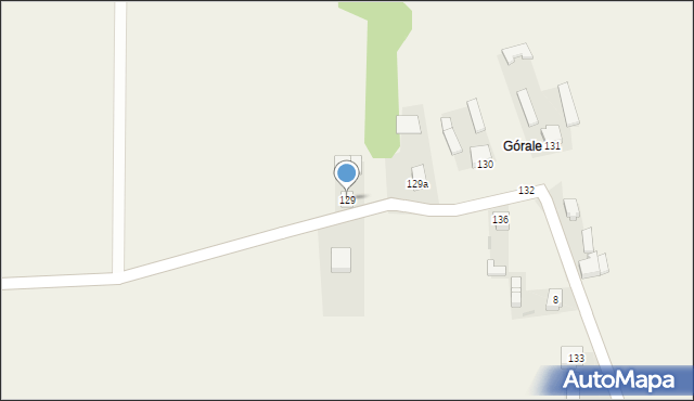 Chotów, Chotów, 129, mapa Chotów