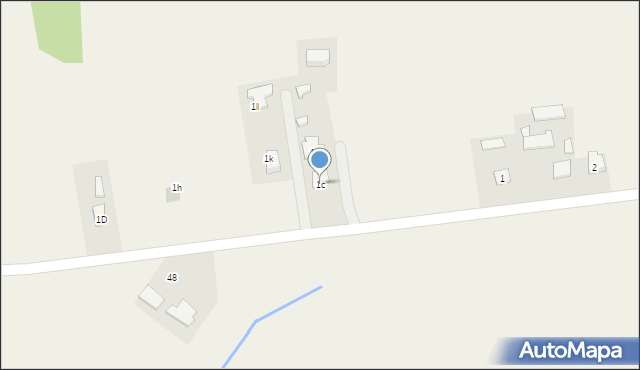 Chotowa, Chotowa, 1c, mapa Chotowa