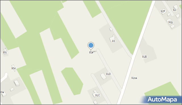 Chotowa, Chotowa, 91e, mapa Chotowa