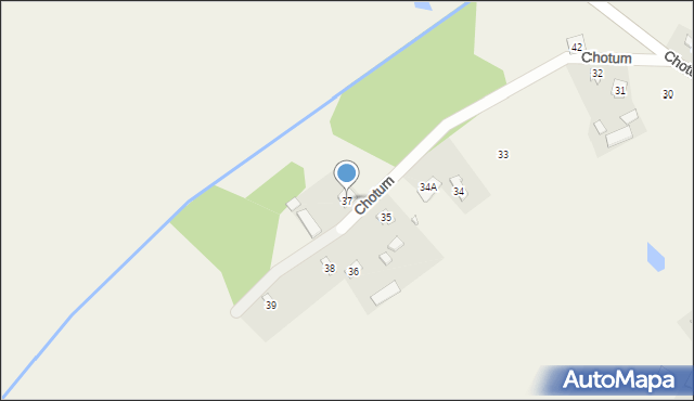 Chotum, Chotum, 37, mapa Chotum