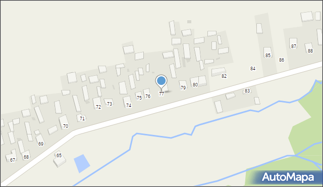 Chotylub, Chotylub, 77, mapa Chotylub
