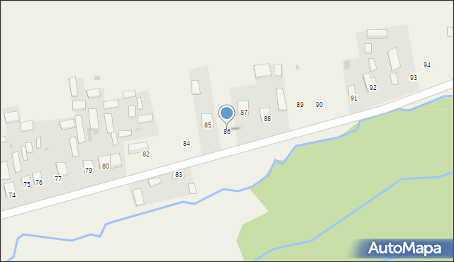 Chotylub, Chotylub, 86, mapa Chotylub