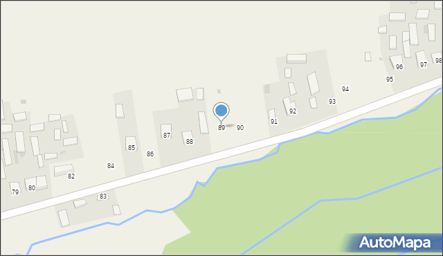 Chotylub, Chotylub, 89, mapa Chotylub