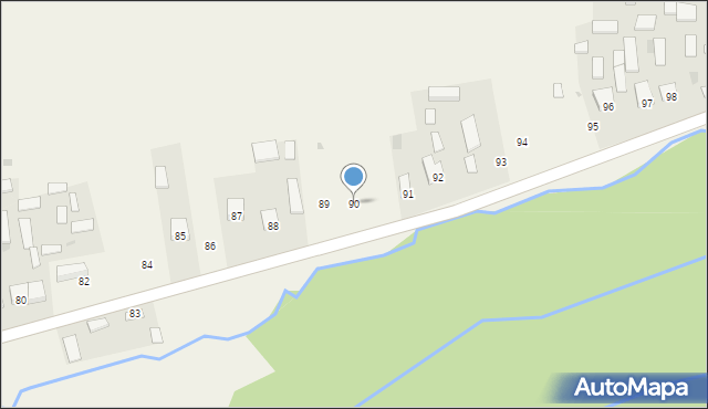 Chotylub, Chotylub, 90, mapa Chotylub