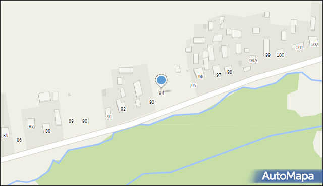 Chotylub, Chotylub, 94, mapa Chotylub