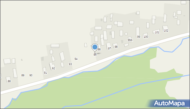 Chotylub, Chotylub, 95, mapa Chotylub