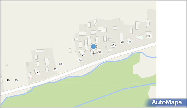 Chotylub, Chotylub, 97, mapa Chotylub