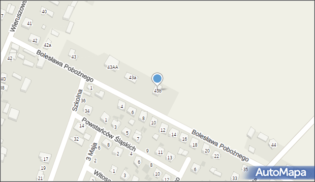 Chotynin, Chotynin, 43b, mapa Chotynin