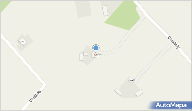 Chraboły, Chraboły, 104, mapa Chraboły