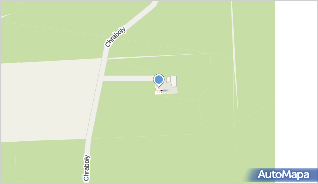 Chraboły, Chraboły, 117, mapa Chraboły