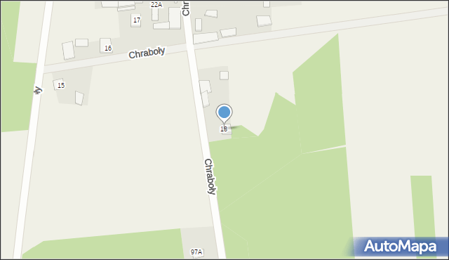 Chraboły, Chraboły, 18, mapa Chraboły
