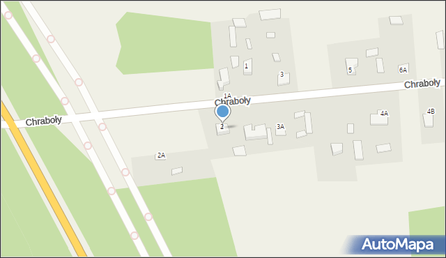 Chraboły, Chraboły, 2B, mapa Chraboły