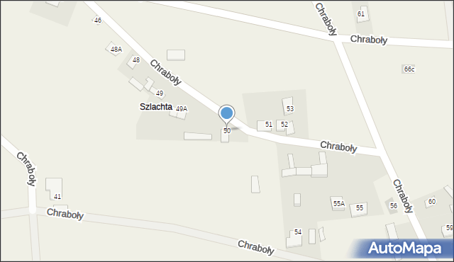 Chraboły, Chraboły, 50, mapa Chraboły