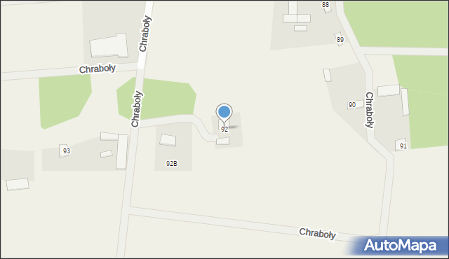 Chraboły, Chraboły, 92, mapa Chraboły