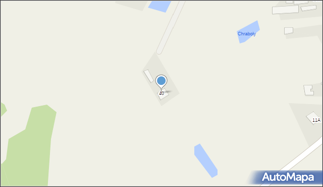 Chraboły, Chraboły, 40, mapa Chraboły