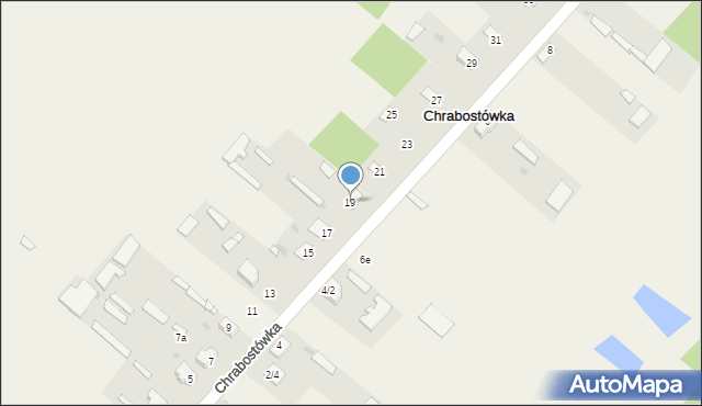 Chrabostówka, Chrabostówka, 19, mapa Chrabostówka