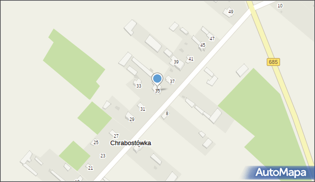 Chrabostówka, Chrabostówka, 35, mapa Chrabostówka