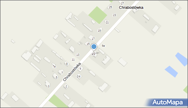 Chrabostówka, Chrabostówka, 4/2, mapa Chrabostówka
