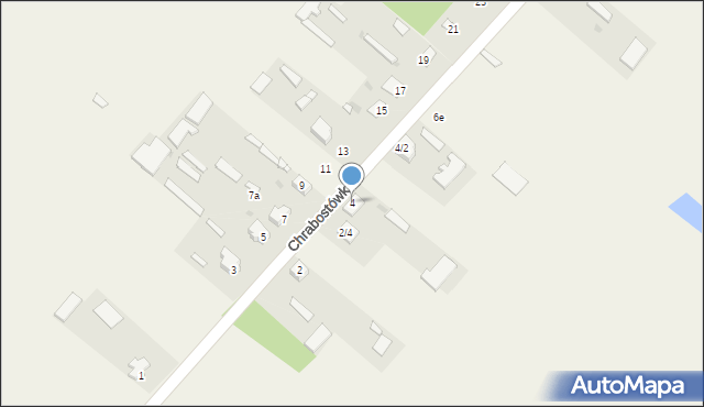 Chrabostówka, Chrabostówka, 4, mapa Chrabostówka