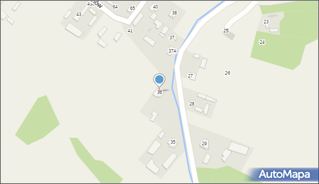 Chrapanów, Chrapanów, 36, mapa Chrapanów