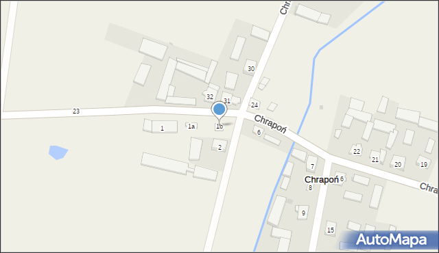Chrapoń, Chrapoń, 1b, mapa Chrapoń