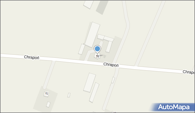 Chrapoń, Chrapoń, 59, mapa Chrapoń