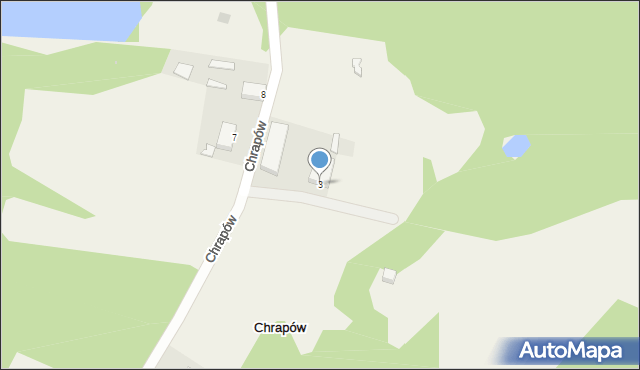 Chrapów, Chrapów, 3, mapa Chrapów