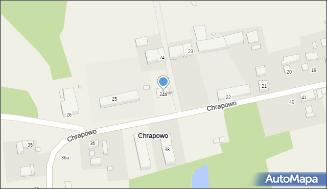 Chrapowo, Chrapowo, 24a, mapa Chrapowo