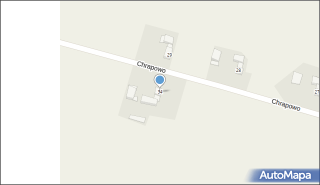 Chrapowo, Chrapowo, 34, mapa Chrapowo