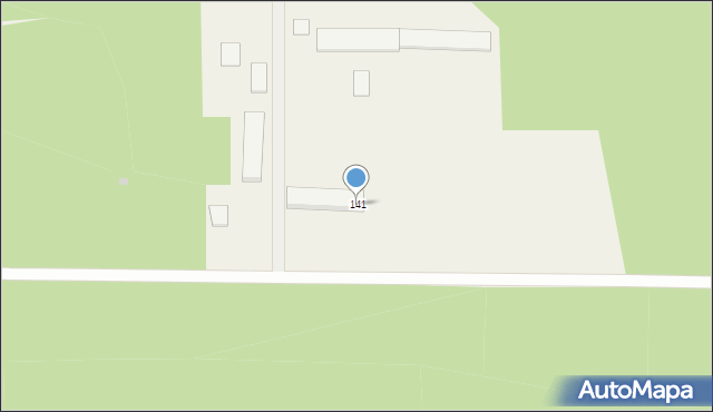 Chrcynno, Chrcynno, 141, mapa Chrcynno