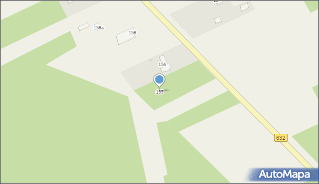 Chrcynno, Chrcynno, 155, mapa Chrcynno