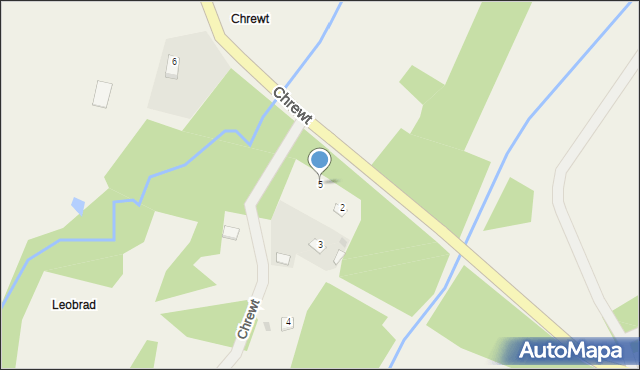 Chrewt, Chrewt, 5, mapa Chrewt